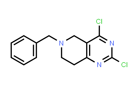 6-benzyl-2,4-dichloro-5,6,7,8-tetrahydropyrido[4,3-d]pyrimidine