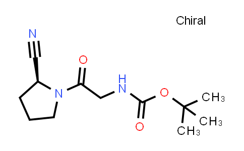 (S)-tert-butyl 2-(2-cyanopyrrolidin-1-yl)-2-oxoethylcarbamate