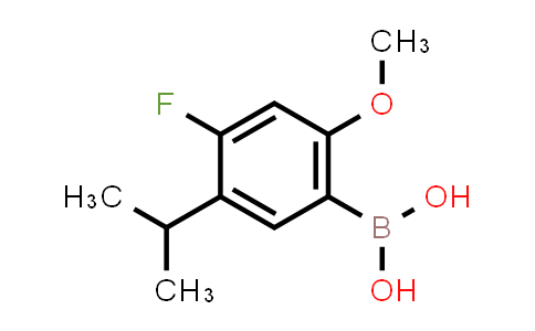 4-fluoro-5-isopropyl-2-methoxyphenylboronic acid