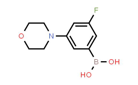 3-fluoro-5-morpholinophenylboronic acid