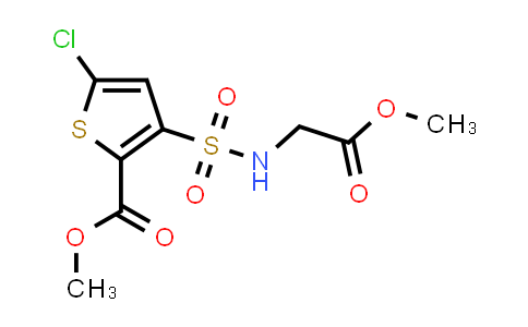 Methyl 5-chloro-N-(methoxycarbonylmethyl)-3-sulfamoylthiophene-2-carboxylate