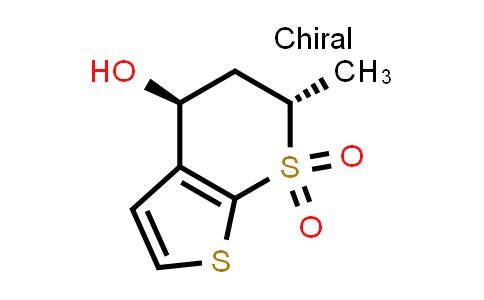(4S,6S)-4-Hydroxy-6-methyl-5,6-dihydro-4H-thieno[2,3-b]thiopyran 7,7-dioxide