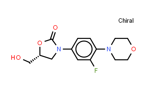(5R)-3-(3-Fluoro-4-(4-morpholinyl)phenyl)-5-hydroxymethyl-2-oxazolidione