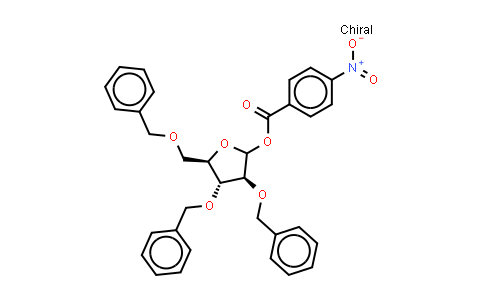 2,3,5-tri-O-benzyl-1,0-(4-nitrobenzoyl)-D-arabinofuranose