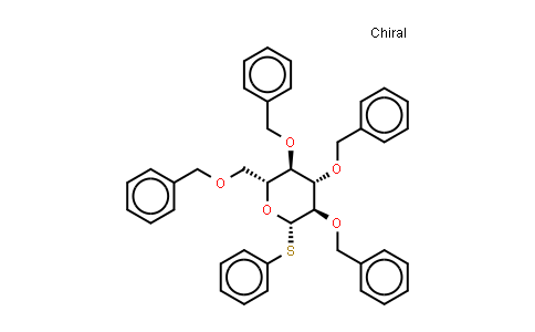 beta.-D-Glucopyranoside, phenyl 2,3,4,6-tetrakis-O-(phenylmethyl)-1-thio-