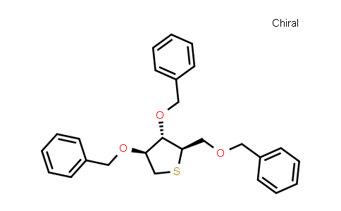 1,4-anhydro-2,3,5-tri-O-benzyl-4-thio-D-arabinitol