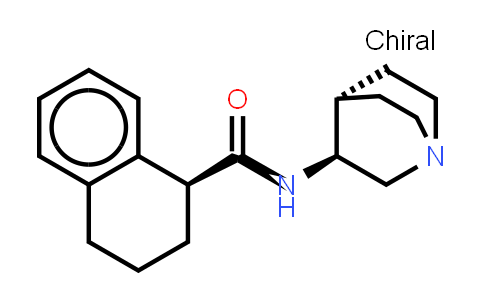 N-(1-azabicyalo[2,2,2]oct-3S-yl)-1,2,3,4-tetrahydronaphthalen-1S-ylcarboxamine