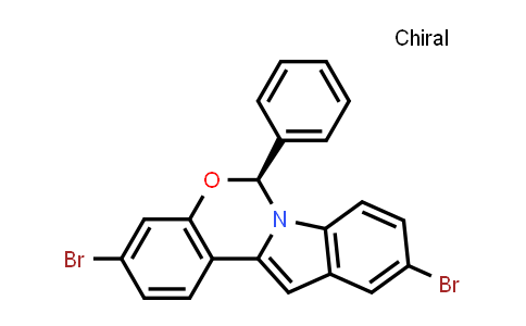 (S)-3,10-dibromo-6-phenyl-6H-benzo[5,6][1,3]oxazino[3,4-a]indole
