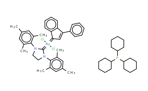 Tricyclohexylphosphine[3-phenyl-1H-inden-1-ylidene][1,3-bis(2,4,6-trimethylphenyl)-4,5-dihydroimidazol-2-ylidene]ruthenium(II)dichloride,min.95%Neolys
