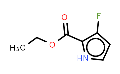 1H-Pyrrole-2-carboxylicacid,3-fluoro-,ethylester(9CI)