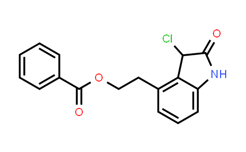 4-[2-(Benzoyloxy)ethyl]-3-chloro-1,3-dihydro-2H-indol-2-one