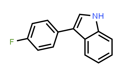 3-(4-fluoro-phenyl)-1h-indole