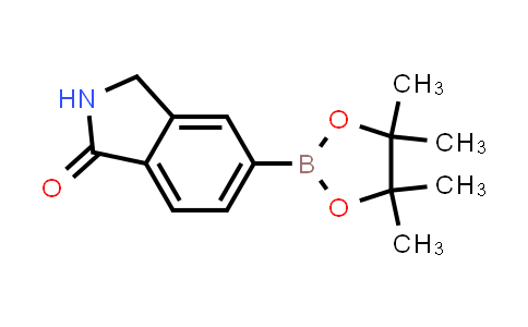 5-(4,4,5,5-tetramethyl-1,3,2-dioxaborolan-2-yl)isoindolin-1-one