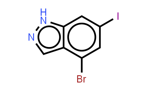 1H-Indazole,4-broMo-6-iodo-