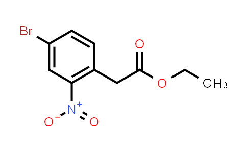 Benzeneacetic acid, 4-bromo-2-nitro-, ethyl ester