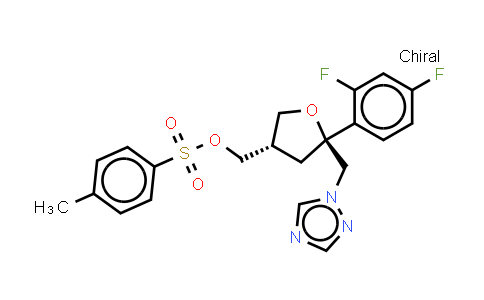 (5R-cis)-甲苯-4-磺酸 5-(2,4-二氟苯基)-5-(1H-1,2,4-三氮唑-1-基)甲基四氢呋喃-3-基甲基酯