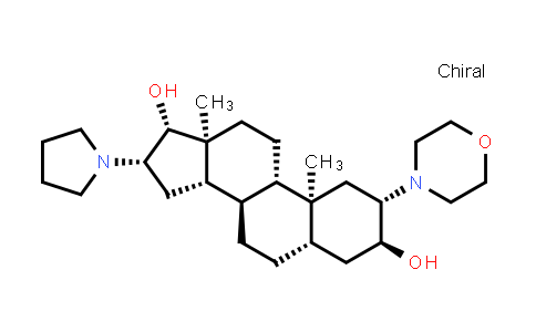 2-(4-吗啉基)-16-(1-吡咯基)-雄甾-3,17-二醇