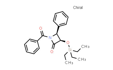 (3R,4S)-1-Benzoyl-4-phenyl-3-[(triethylsilyl)oxy]-2-azetidinone