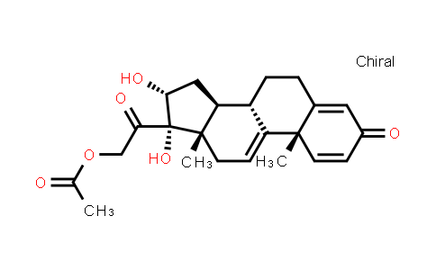 二羟基孕甾-1,4,9(11)三烯-3,20-酮-21-醋酸酯
