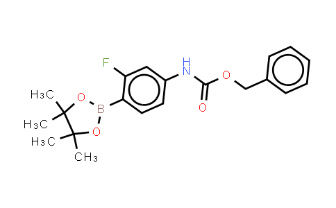 4-(Benzyloxycarbonylamino)-2-fluorophenylboronic acid, pinacol ester