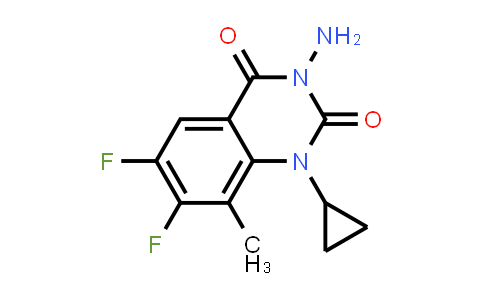 3-amino-1-cyclopropyl-6,7-difluoro-8-methyl-1H-quinazoline-2,4-dione