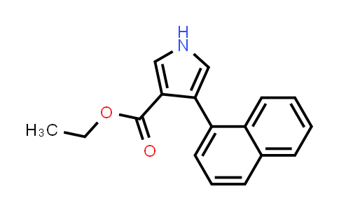 4-(1-Naphthalenyl)-1h-Pyrrole-3-Carboxylic Acid Ethyl Ester