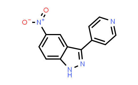 5-nitro-3-(pyridin-4-yl)-1H-indazole
