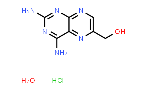 (2,4-diaminopteridin-6-yl)methanol hydrochloride hydrate