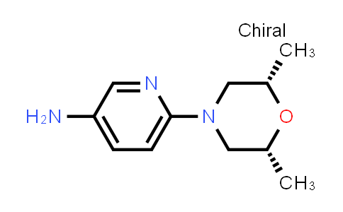 6-((2S,6R)-2,6-dimethylmorpholino)pyridin-3-amine