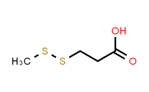 Propanoic acid, 3-(Methyldithio)-