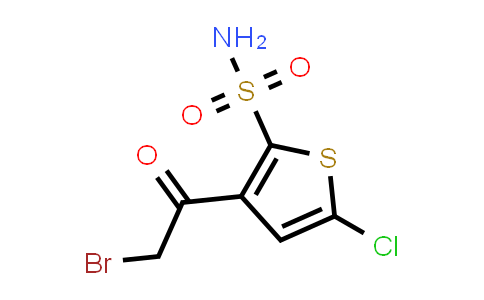 3-(2-Bromoacetyl)-5-chloro-2-thiophenesulfonamide