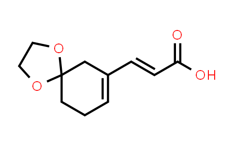 (E)-3-(1,4-dioxaspiro[4.5]dec-7-en-7-yl)acrylic acid