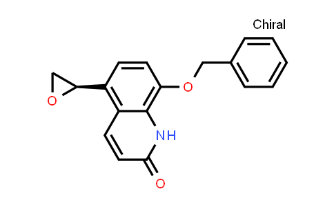 2(1H)-Quinolinone, 5-(2R)-oxiranyl-8-(phenylmethoxy)-