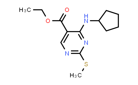 4-Cyclopentylamino-2-Methylsulfanylpyrimidine-5-Carboxylic Acid Ethyl Ester