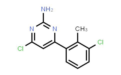 4-chloro-6-(3-chloro-2-methylphenyl)pyrimidin-2-amine