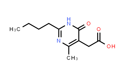 2-butyl-1,6-dihydro-4-Methyl-6-oxo-5-PyriMidineacetic acid