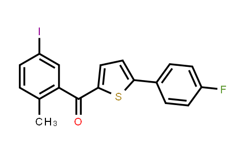 2-(5-Iodo-2-Methylbenzoyl)-5-(4-fluorophenyl)thiophene