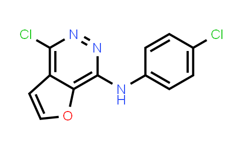 Furo[2,3-d]pyridazin-7-amine, 4-chloro-N-(4-chlorophenyl)-
