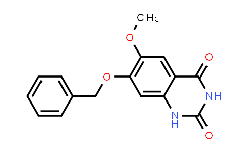 2,4(1H,3H)-Quinazolinedione, 6-methoxy-7-(phenylmethoxy)-
