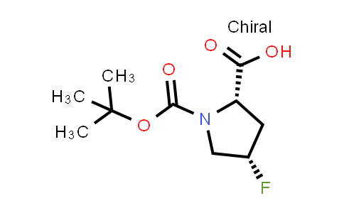 (2S,4S)-1-(tert-butoxycarbonyl)-4-fluoropyrrolidine-2-carboxylic acid
