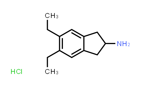 5,6-Diethyl-2,3-dihydro-1H-inden-2-amine hydrochloride