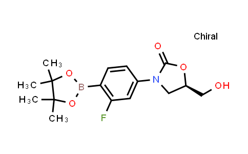 (R)-3-(3-fluoro-4-(4,4,5,5-tetraMethyl-1,3,2-dioxaborolan-2-yl)phenyl)-5-(hydroxyMethyl)oxazolidin-2-one