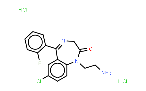 Didesethyl flurazepam dihydrochloride