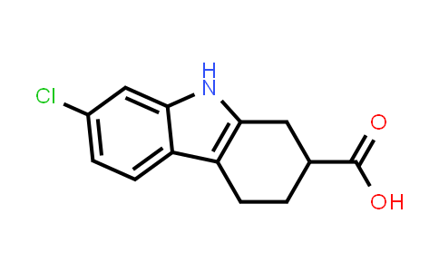 1H-Carbazole-2-carboxylic acid, 7-chloro-2,3,4,9-tetrahydro-