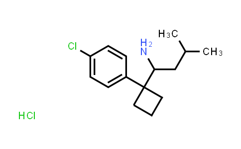 1-[1-(4-Chlorophenyl)cyclobutyl]-3-methylbutylamine hydrochloride