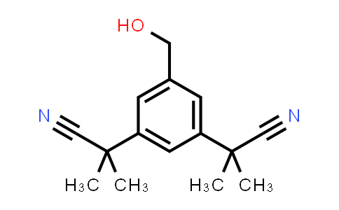 5-(Hydroxymethyl)-alpha,alpha,alpha',alpha'-tetramethyl-1,3-benzenediacetonitrile