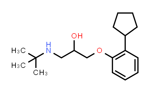 1-(tert-butylamino)-3-(o-cyclopentylphenoxy)propan-2-ol