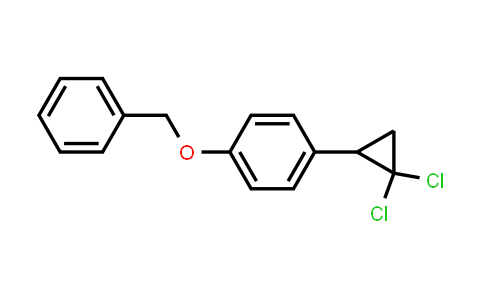 1-(benzyloxy)-4-(2,2-dichlorocyclopropyl)benzene