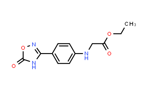 Ethyl 2-{[4-(5-oxo-4,5-dihydro-1,2,4-oxadiazol-3-yl)phenyl]aMino}acetate