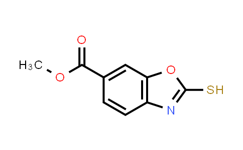 2-Mercaptobenzooxazole-6-carboxylic acid methyl ester
